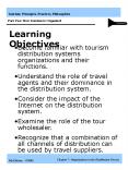 Tourism: Principles, Practices, Philosophies Part One: Tourism Overview PowerPoint PPT Presentation