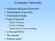 Computer Networks