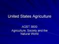 United States Agriculture PowerPoint PPT Presentation