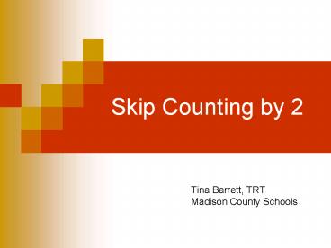 Skip Counting by 2