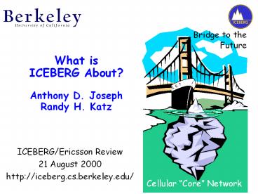 ICEBERGEricsson Review