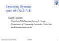 Operating Systems part of CSc2134 PowerPoint PPT Presentation