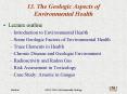 13. The Geologic Aspects of Environmental Health PowerPoint PPT Presentation