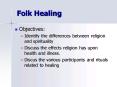 Folk Healing PowerPoint PPT Presentation