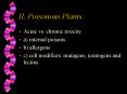 II. Poisonous Plants PowerPoint PPT Presentation