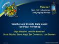 Weather and Climate Data Model Technical workshop PowerPoint PPT Presentation
