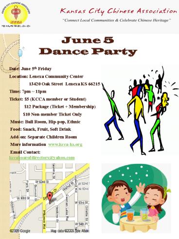 June 5 Dance Party