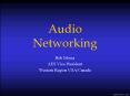 Audio Networking PowerPoint PPT Presentation