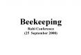 Beekeeping Rabi Conference 25 September 2008 PowerPoint PPT Presentation