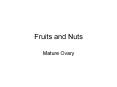 Fruits and Nuts PowerPoint PPT Presentation
