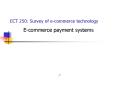 ECT 250: Survey of ecommerce technology PowerPoint PPT Presentation