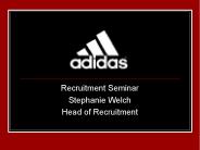 Recruitment Seminar