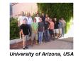 University of Arizona, USA PowerPoint PPT Presentation