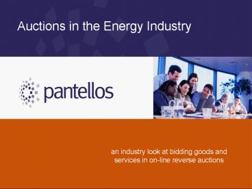 an industry look at bidding goods and services in online reverse auctions