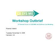Workshop Outbrief