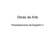 Obras de Arte