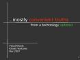 mostly convenient truths PowerPoint PPT Presentation