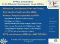 RI Workshop RFPDs Contribution to the Millenium Development Goals RI Convention 2007 PowerPoint PPT Presentation