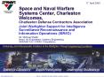 Space and Naval Warfare Systems Center, Charleston Welcomes, Charleston Defense Contractors Association PowerPoint PPT Presentation