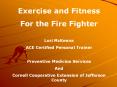 Exercise and Fitness PowerPoint PPT Presentation
