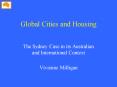 Global Cities and Housing PowerPoint PPT Presentation