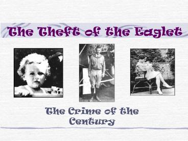 The Theft of the Eaglet