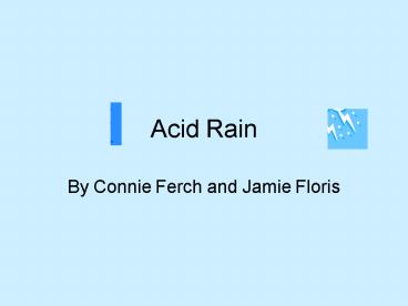 Acid Rain