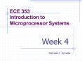 ECE 353 Introduction to Microprocessor Systems PowerPoint PPT Presentation