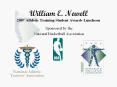William E. Newell 2007 Athletic Training Student Awards Luncheon PowerPoint PPT Presentation