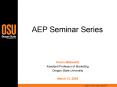 AEP Seminar Series PowerPoint PPT Presentation