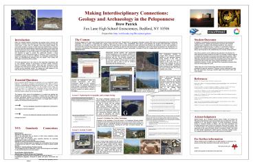 Powerpoint template for scientific posters Swarthmore College