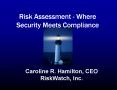 Caroline R. Hamilton, CEO RiskWatch, Inc. PowerPoint PPT Presentation
