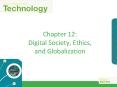 Chapter 12: Digital Society, Ethics, and Globalization PowerPoint PPT Presentation