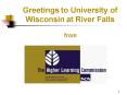 Greetings to University of Wisconsin at River Falls PowerPoint PPT Presentation