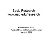 Pam Bounelis, Ph.D.