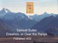 Samuel Butler Erewhon, or Over the Range PowerPoint PPT Presentation