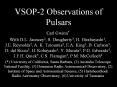 VSOP-2 Observations of Pulsars PowerPoint PPT Presentation