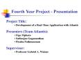 Fourth Year Project Presentation PowerPoint PPT Presentation