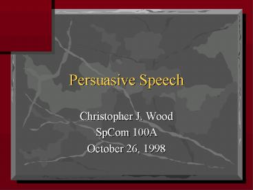 presentation player overlay