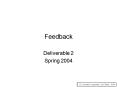 Feedback PowerPoint PPT Presentation