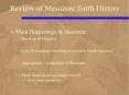 Review of Mesozoic Earth History PowerPoint PPT Presentation