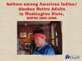 Asthma among American Indian Alaskan Native Adults in Washington State, BRFSS 20032006 PowerPoint PPT Presentation