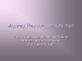 Audrey Hepburn beauty tips PowerPoint PPT Presentation