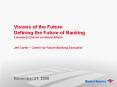 Visions of the Future Defining the Future of Banking Cleveland Council on World Affairs Jeff Carter PowerPoint PPT Presentation