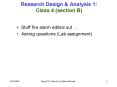 Research Design PowerPoint PPT Presentation