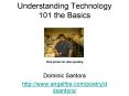 Understanding Technology 101 the Basics PowerPoint PPT Presentation