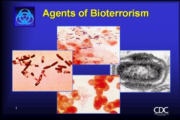 Agents of Bioterrorism