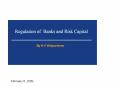 Regulation of Banks and Risk Capital PowerPoint PPT Presentation