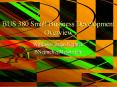 BUS 380 Small Business Development Overview PowerPoint PPT Presentation