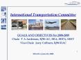 International Transportation Committee PowerPoint PPT Presentation